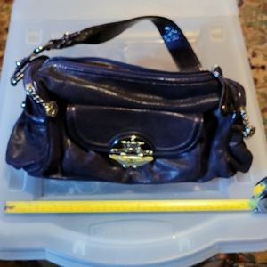 Kathe Van Zeeland Dark Purple Handbag